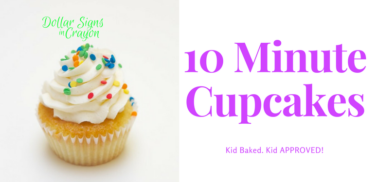 10 minute cupcakes
