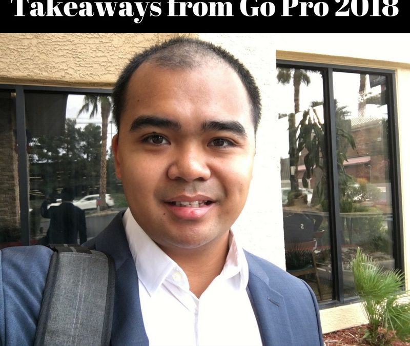 Takeaways from Go Pro 2017