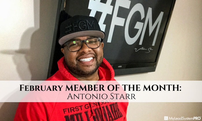 MLSP Member Of The Month… Antonio Starr… Wow!