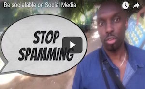 Be social on social media