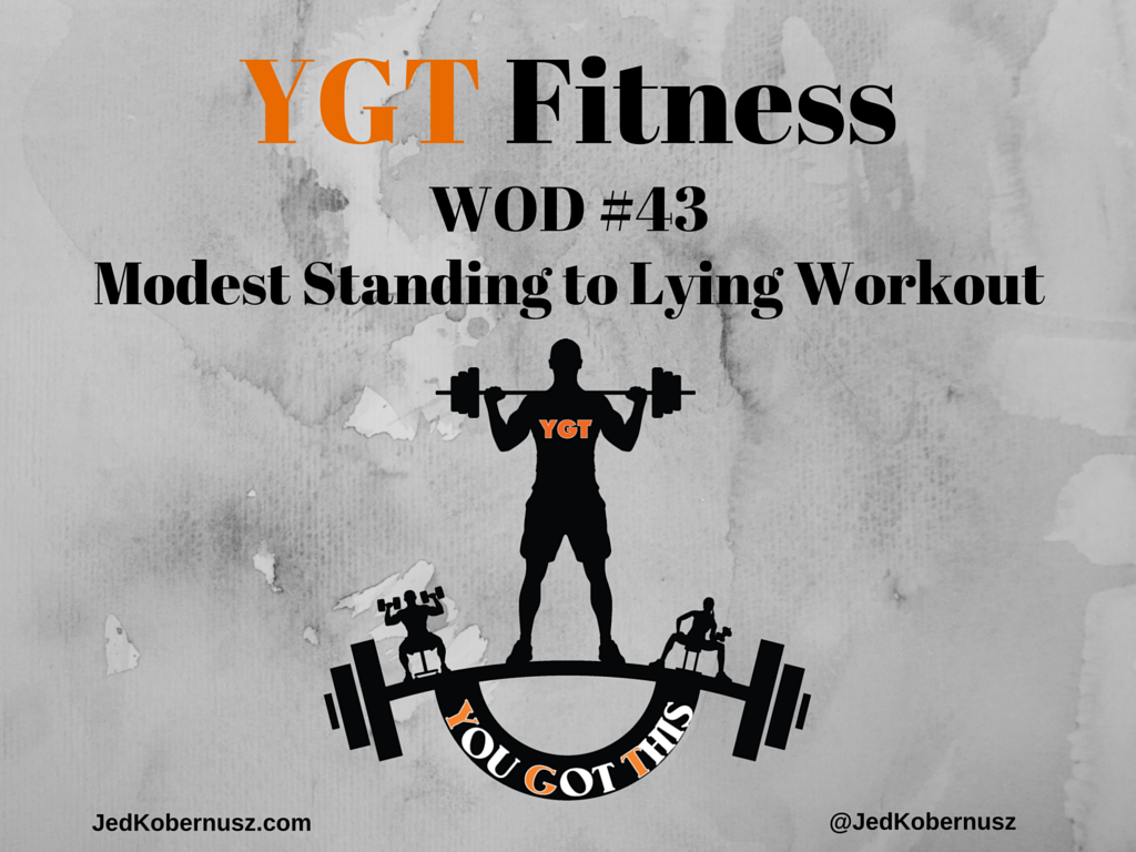 Modest Standing To Lying Workout