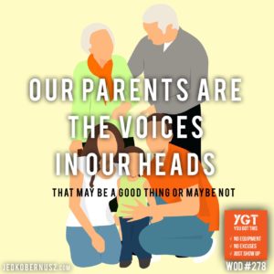 Our Parents Are The Voices In Our Heads