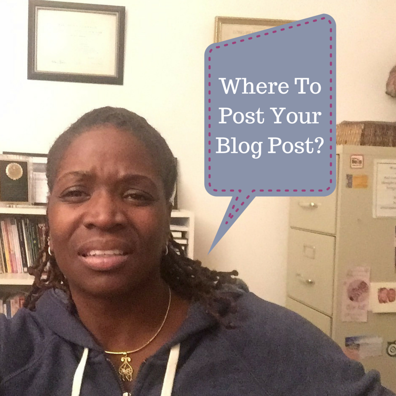Where To Post Your Blog Post-