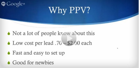 why ppv MLM Free Training
