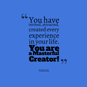 a masterful creatot