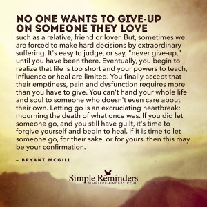 don't give up