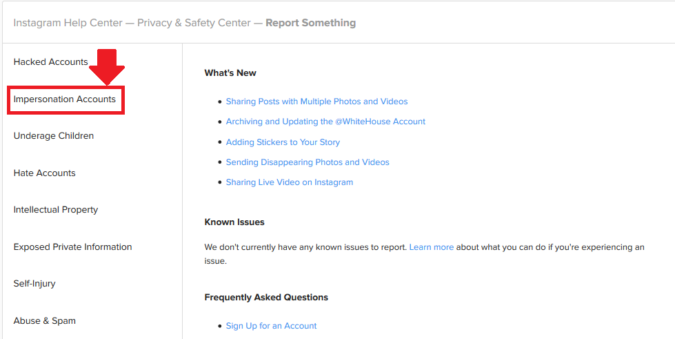 how to report a hacked instagram account - hack account instagram help center