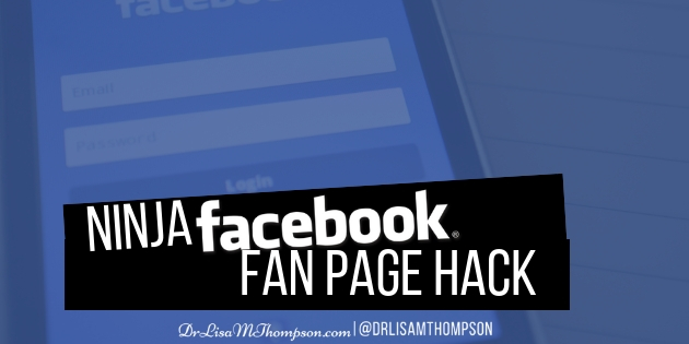 NINJA Facebook Fan Page Hack to Grow Social Media Followers
