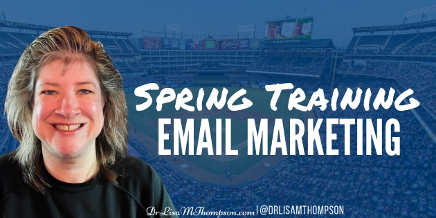 Spring Training Email Marketing
