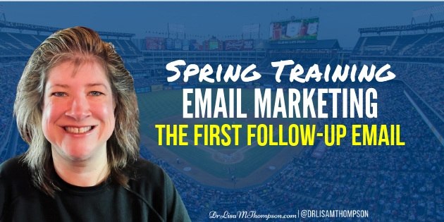 Spring Training Email Marketing | Your First Email to Your List