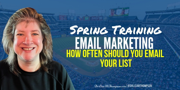 Spring Training Email Marketing | Email Frequency