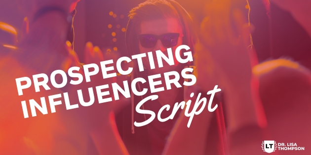 Script for Prospecting Influencers