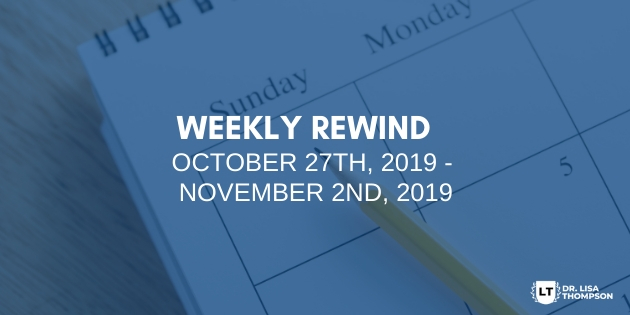 Week In Review: October 27th, 2019 – November 2nd, 2019