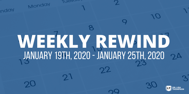 Week In Review: January 19th, 2020 – January 25th, 2020