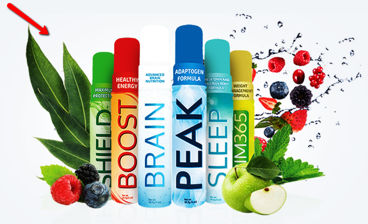 MyDailyChoice Sprays Products (Peak, Shield, Boost, Sleep, Trim, Brain)