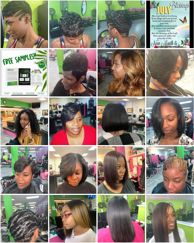 Alvert Epps Hempworx Hairstylist Examples of Work