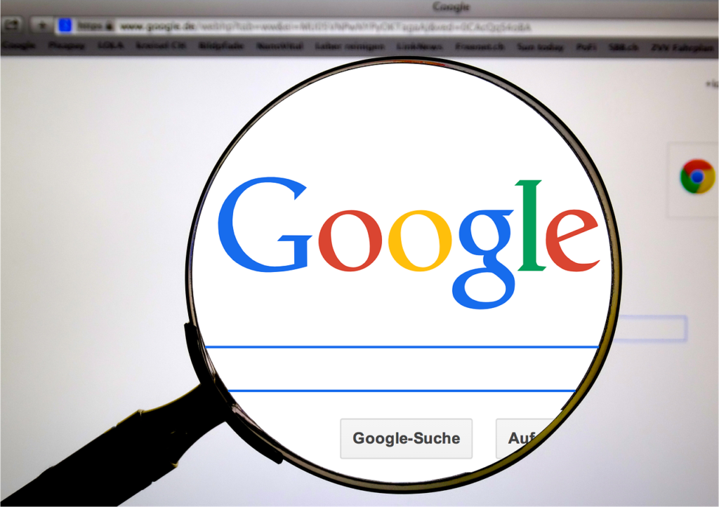 Image of Google used in the blog post entitled: "Network Marketing Online: You Need to Stop Using Your Company Name”